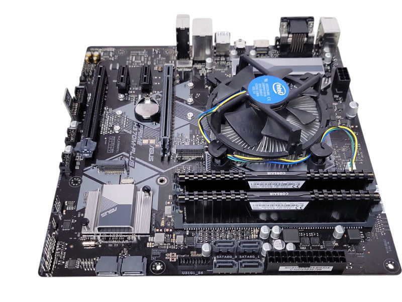Asus Prime H370M-PLUS LGA1151 Board w/ Core I5-9400 CPU and 16GB DDR4 _