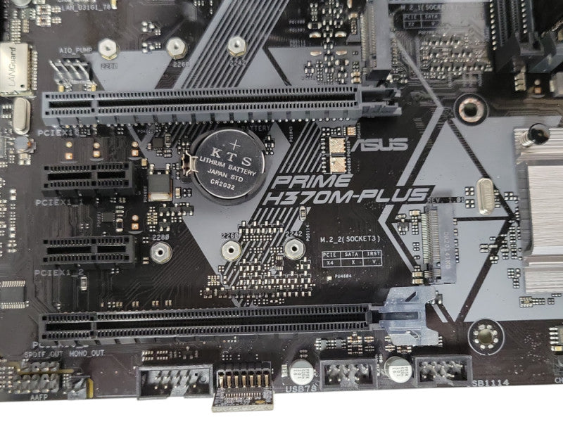 Asus Prime H370M-PLUS LGA1151 Board w/ Core I5-9400 CPU and 16GB DDR4 _