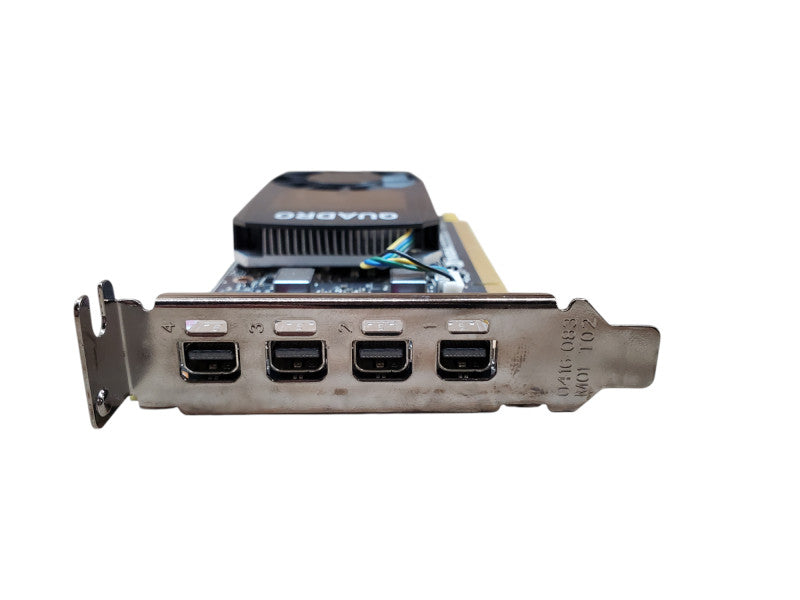 NVIDIA Quadro P1000 4GB GDDR5 Graphics Card 4x MiniDP - Low ProfIle