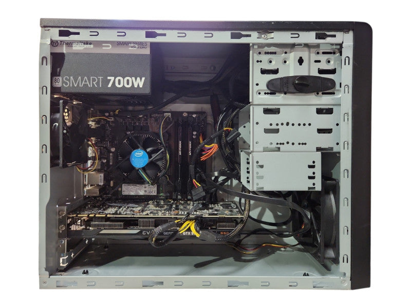 Custom PC, Gigabyte B365M-DS3H, i7-9700, 16GB DDR4, 256GB NVMe, GTX970