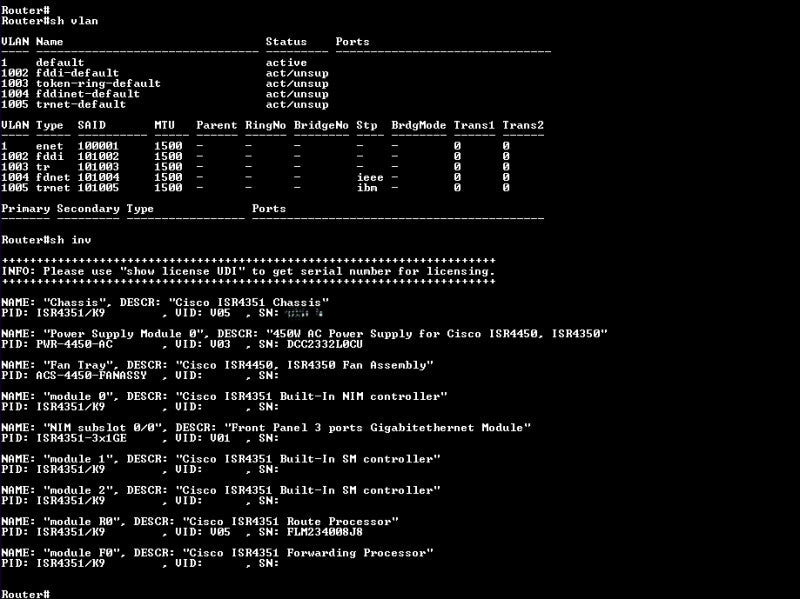 Cisco ISR4351/K9 V05 Gigabit Integrated Router *NOT AFFECTED*
