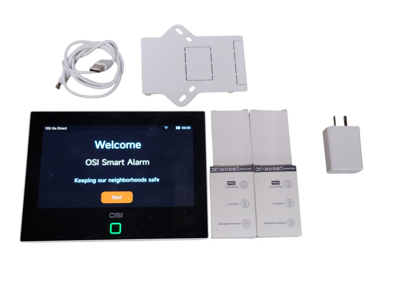 OSI Alarm System OSI-ALM-G2KIT Home Security with 2x Contact Sensors _