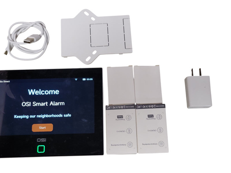 OSI Alarm System OSI-ALM-G2KIT Home Security with 2x Contact Sensors _