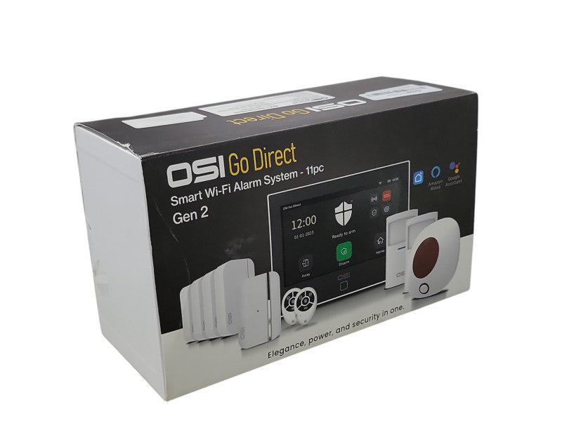 OSI Alarm System OSI-ALM-G2KIT Home Security with 2x Contact Sensors _