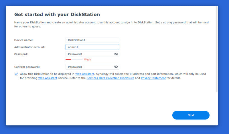 Synology DS1515+ 5-bay DiskStation NAS - Diskless w/ 2x 2TB HDDs $