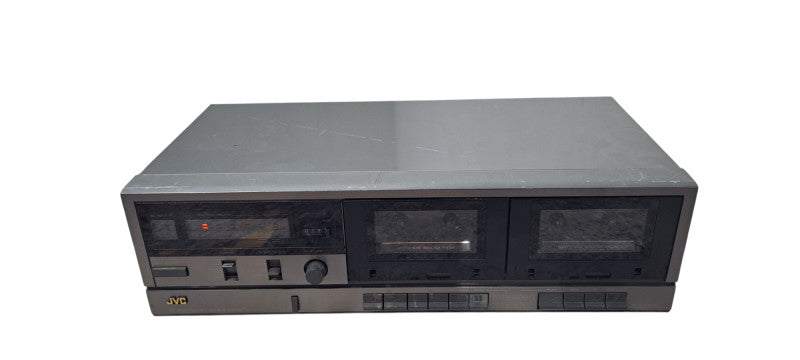 JVC Stereo Double Cassette Deck TD-W107