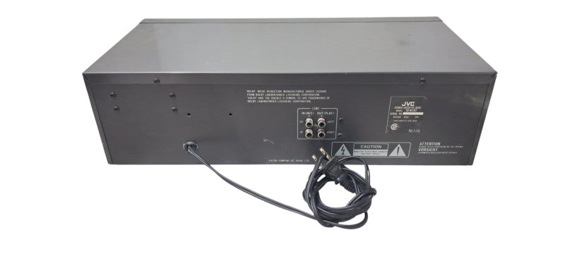 JVC Stereo Double Cassette Deck TD-W107