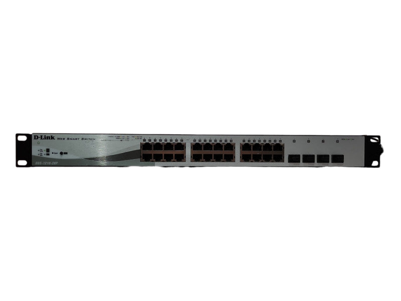 D-Link DGS-1210-28P, 28-Port Gigabit PoE 4x SFP Web Smart Switch