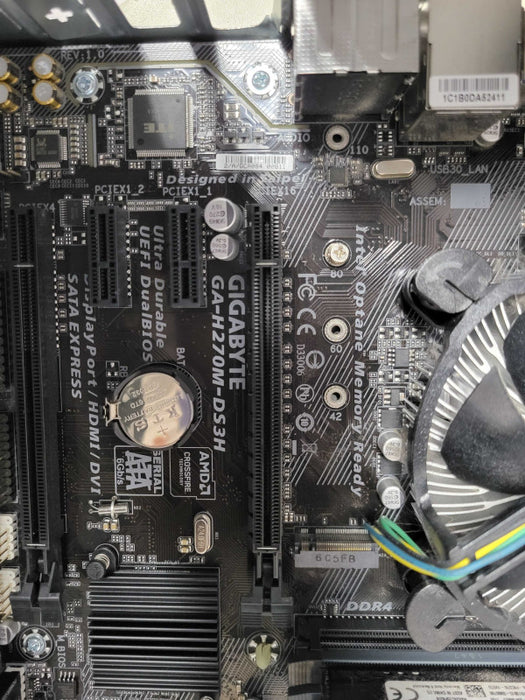 Custom/Gigabyte PC, Core I7-7700 3.60GHz CPU, 16GB DDR4, 1TB HDD, SEE _
