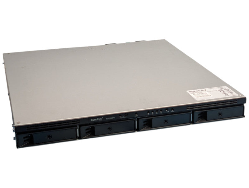 Synology 1U Rack NAS RS820RP+ with 4x 6TB HDDs installed  -