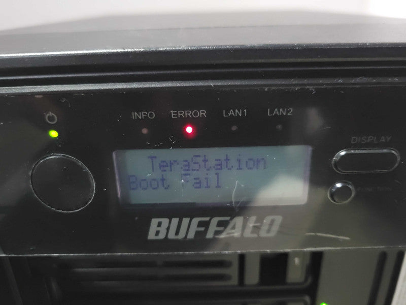 Buffalo Terastation WS5600D1206 6-Bay NAS with HDD Caddies, READ _