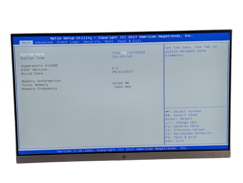 Supermicro CSE-732 Workstation X11SAE Intel Core i7-7700K 32GB RAM  -