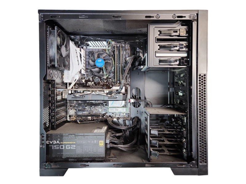 Custom PC, ASUS Z170-A, i7-6700 3.40GHz, 16GB DDR4, 256GB NVMe, R9 200