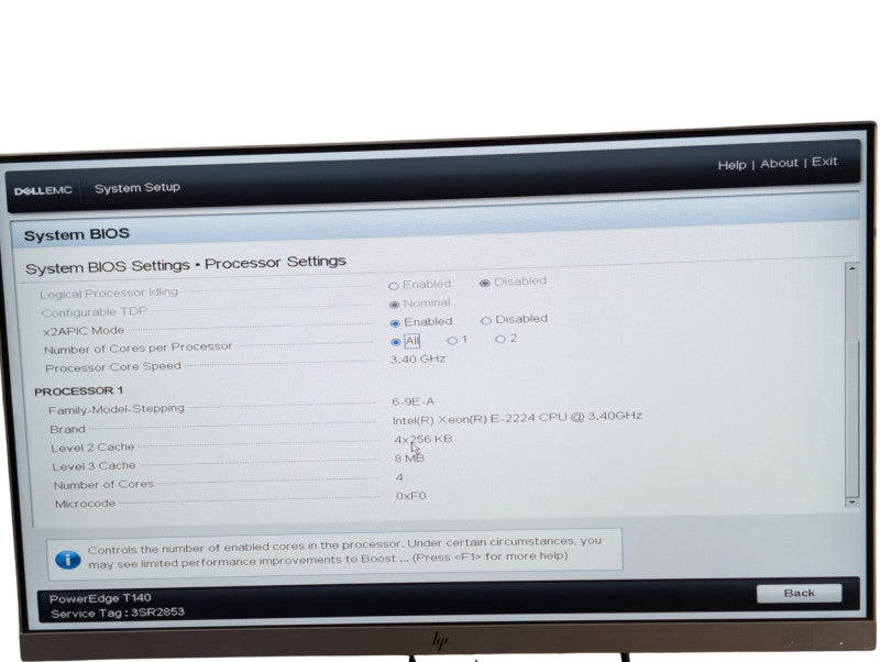 DELL PowerEdge T140 Intel Xeon E5-2224 16GB RAM  -