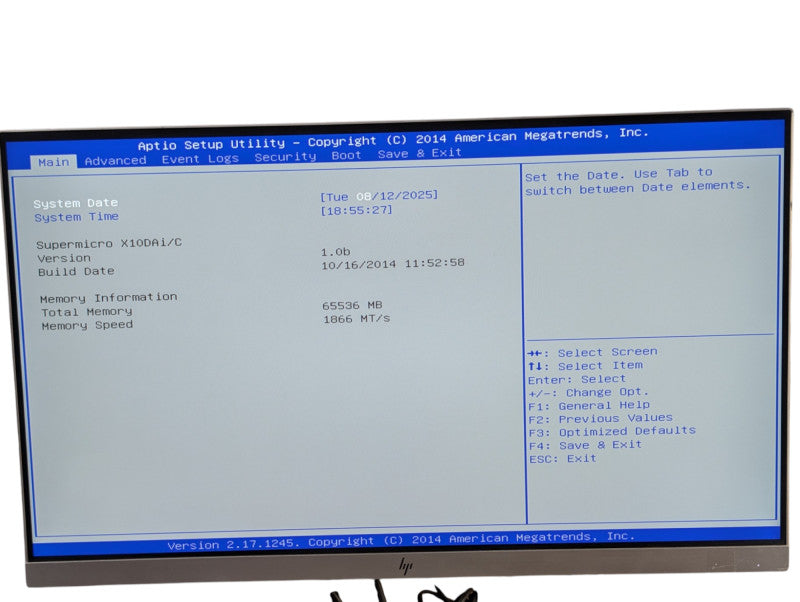 Supermicro CSE-732 X10DAi Dual CPU Workstation Xeon E5-2695 v3 64GB RAM   -