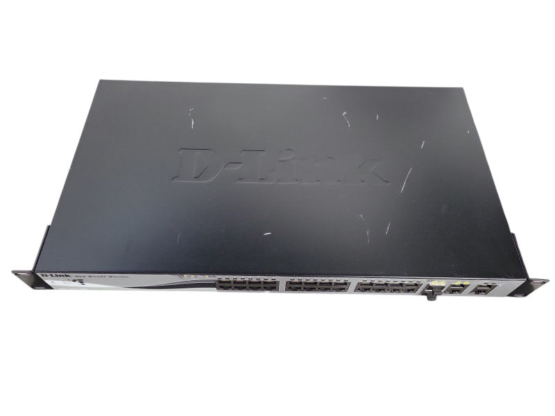 D-LINK DES-1210-28P 28 Port Fast Ethernet Web Smart PoE Switch !
