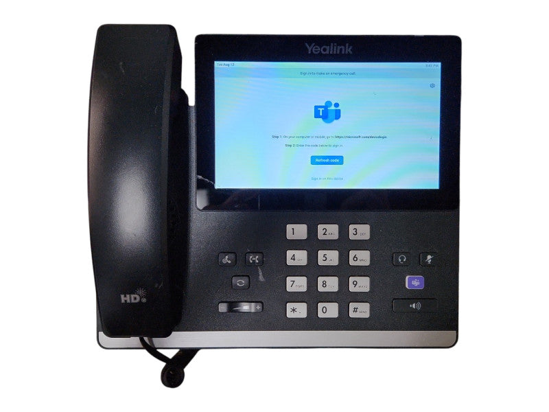 YEALINK MP56 MS TEAMS IP PHONE, no stand, Factory Reset