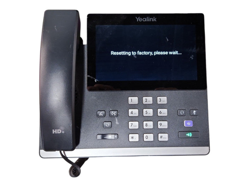 YEALINK MP56 MS TEAMS IP PHONE, no stand, Factory Reset