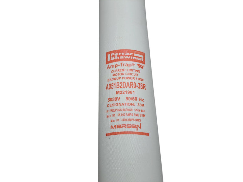 Mersen A051B2DAR0-38R 5kV R-Rated Motor Fuse | Amp-Trap Bolt-On