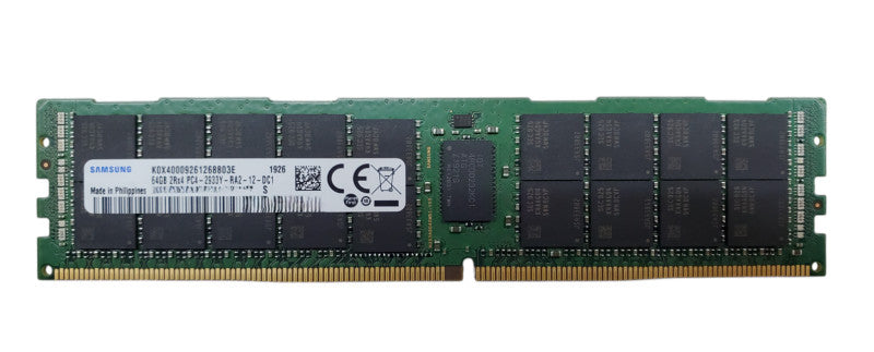 Samsung 64GB 2Rx4 PC4-2933Y-RA2-12-DC1 DDR4 Server RAM
