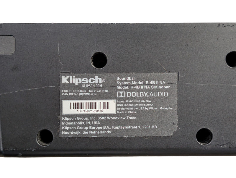 Klipsch Soumdbar R-4B II NA -