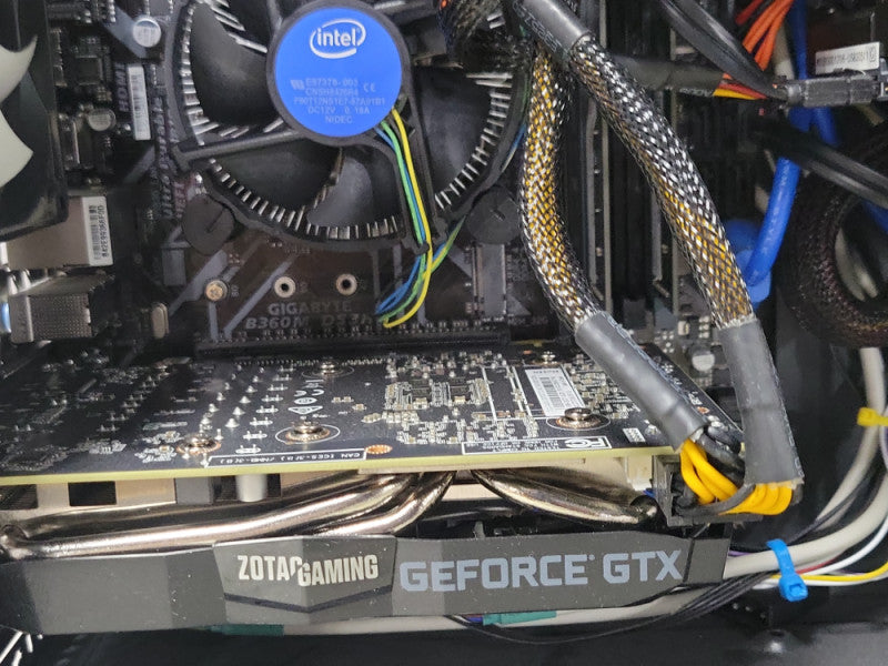 Custom/Gigabyte PC, Core I7-8700, 16GB, 2TB HDD, Zotac GeForce GTX 1660 6GB _