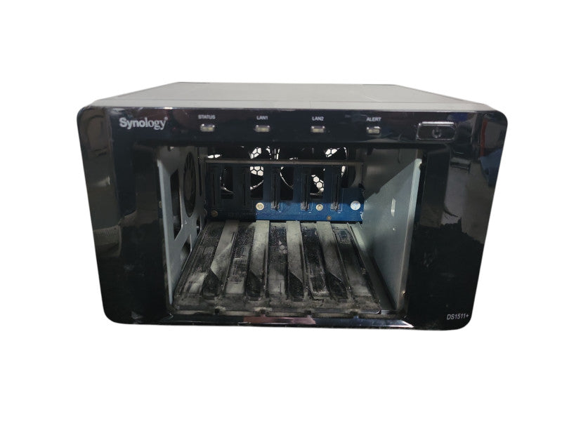 Synology DS1511+ 5-bays Network Storage Server, No HDD, No Caddies, READ !