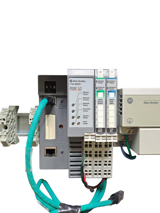 Allen-Bradley 1783-ETAP + 1734-AENTR Point IO (OB4E & IB4 + 1794-P53 24VDC