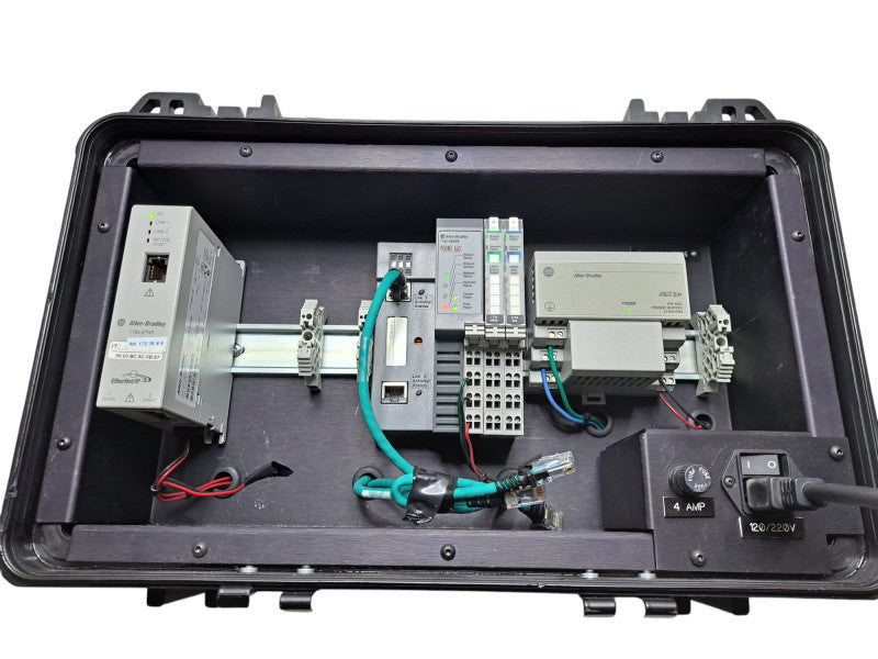 Allen-Bradley 1783-ETAP + 1734-AENTR Point IO (OB4E & IB4 + 1794-P53 24VDC