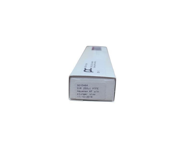 Aquamax KF Gas Tight Syringe, 250µL, White Lettering | PSC-47-01594