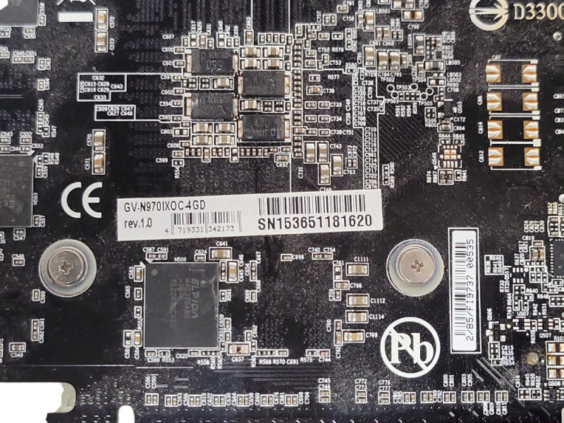 Gigabyte GeForce GTX 970 4GB Graphics Card GV-N970IXOC-4GD _