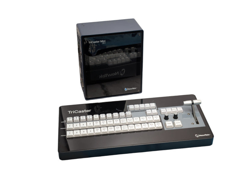 NewTek TriCaster Mini HD-4 with Mini Control Surface Media Production READ -