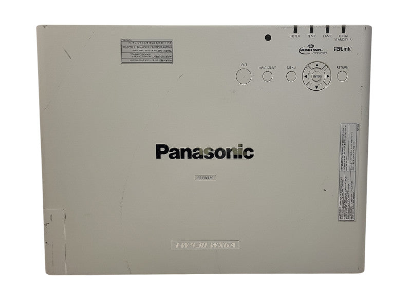 Panasonic PT-FW430 600:1 3500 Lumens 3LCD Video Projector 5436 Hour $