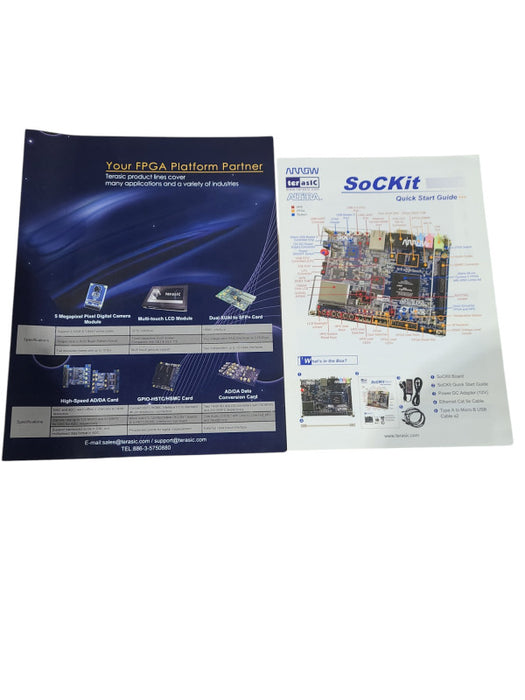 Altera Terasic SoCKit Cyclone V Development Kit W/ A9 Processor *READ*
