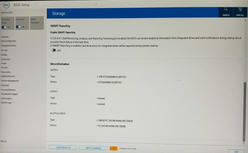 Dell OptiPlex 3000 SFF, Intel i5-12500 CPU, 16GB RAM, 256GB NVMe - 1TB HDD