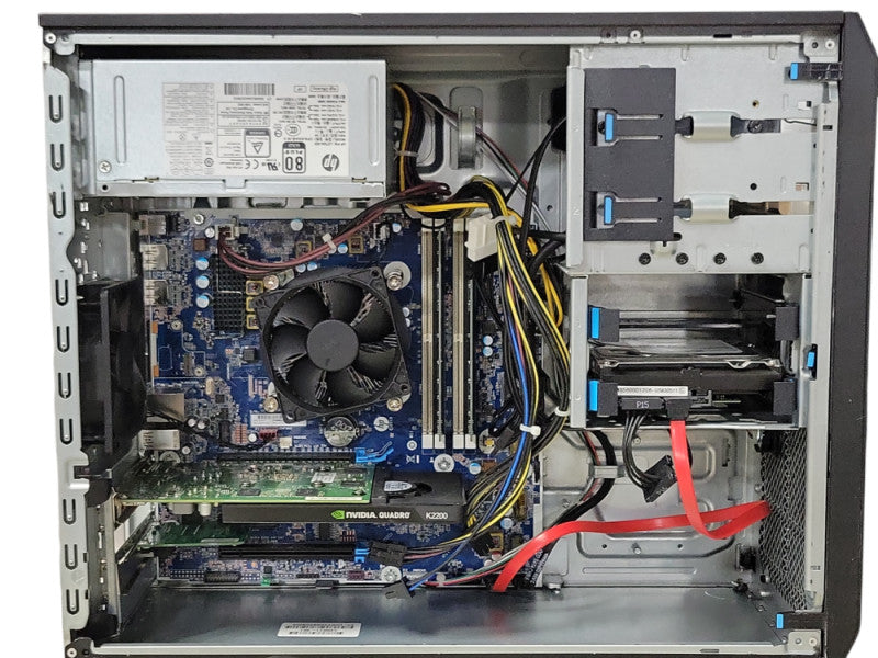 HP Z2 Tower G4 Workstation Core i7-8700 3.20GHz 16GB 2TB HDD Quadro K2200  _