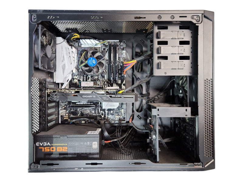 Custom PC, ASUS Z270-A, i7-7700 3.60GHz, 16GB DDR4, 256GB NVMe, GTX1060