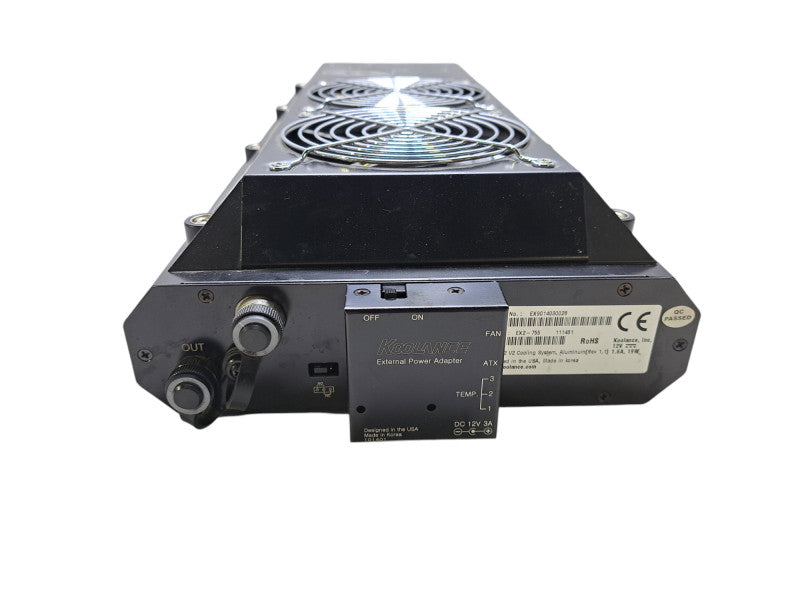 Koolance EX2-755 (Exos-2 V2) External Liquid Cooling System | Black