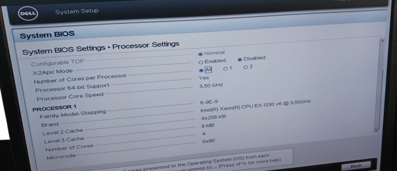 Dell PowerEdge T330 Xeon E3-1230 V6 3.60GHz 24GB RAM PERC H730