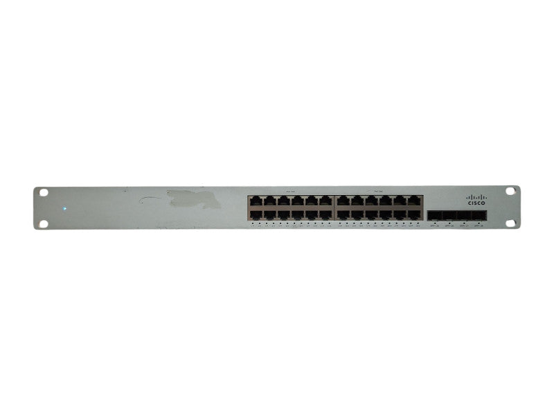 Cisco Meraki MS350-24P-HW 24x 1GB PoE+ RJ-45 4x 10GB SFP+ Switch, Unclaimed