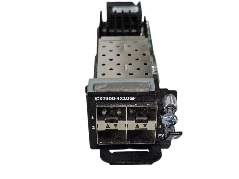 ICX7400-4X10GF 4-Port 10GbE SFP+ Module for ICX 7450 Series Switches Q_