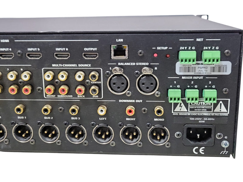 Crestron Procise PSPHD 6-Input HDMI & 7.3 Receiver, READ _