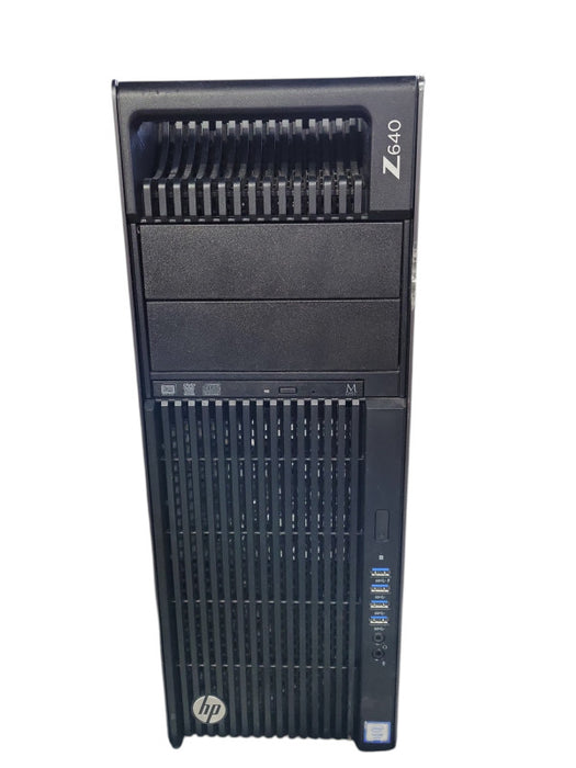 HP Z640 Intel Xeon E5-2630 v3 128GB DDR4 512GB NVMe NO GPU !