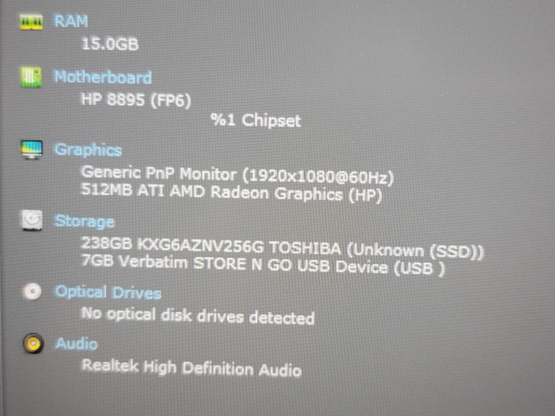 HP EliteBook 855 G8 Ryzen 5 Pro 5650U 16GB DDR4 256GB SSD  β Lap200