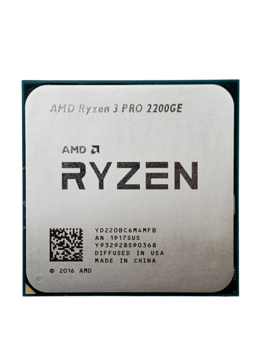 AMD Ryzen 3 PRO 2200GE 3.2GHz Desktop CPU