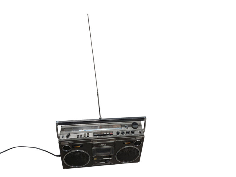 The BRICK Promotional Vintage BoomBox Cassette Player AM/FM Radio  =