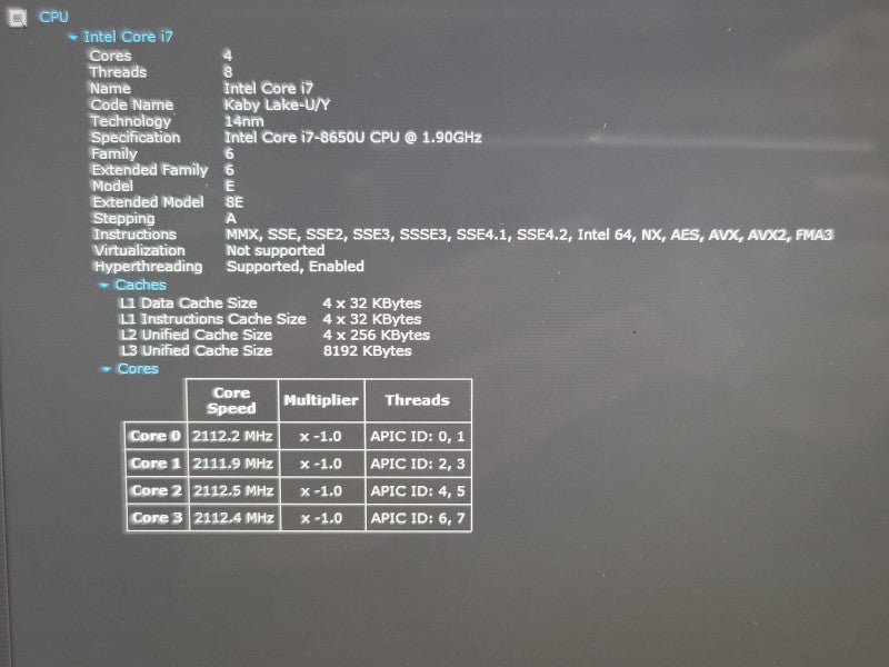 Microsoft Surface Book 2 i7-8650U 16GB RAM GTX 1050 512GB SSD READ β Lap200