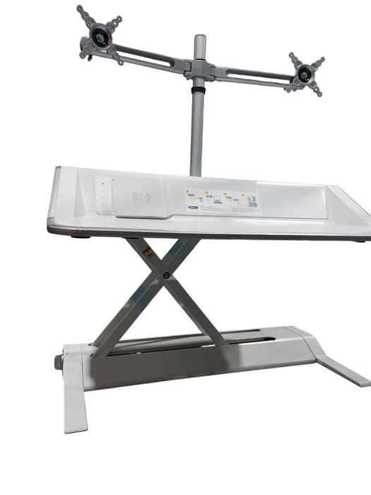 Fellows Ergonomic Dual Mount Monitor Stand Desk Docking Station  =