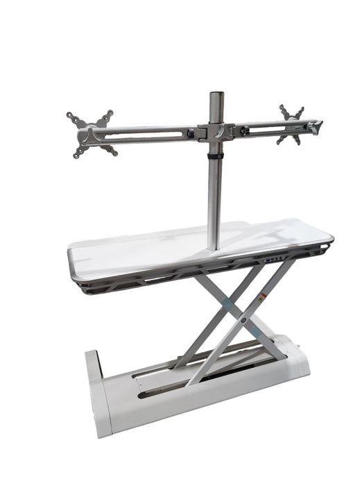 Fellows Ergonomic Dual Mount Monitor Stand Desk Docking Station  =