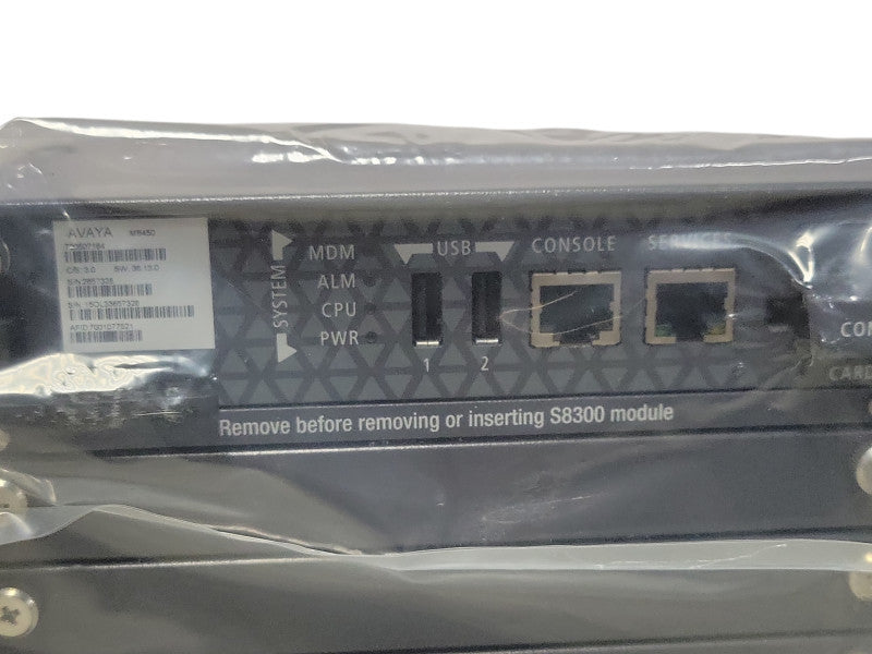 Open-Box Avaya G450 MP80 Media Gateway Module 700506956 w/ 1x PSU _